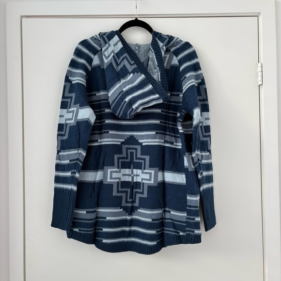 NWT Pendleton Blue and Grey Cardigan M - Picture 4 of 11